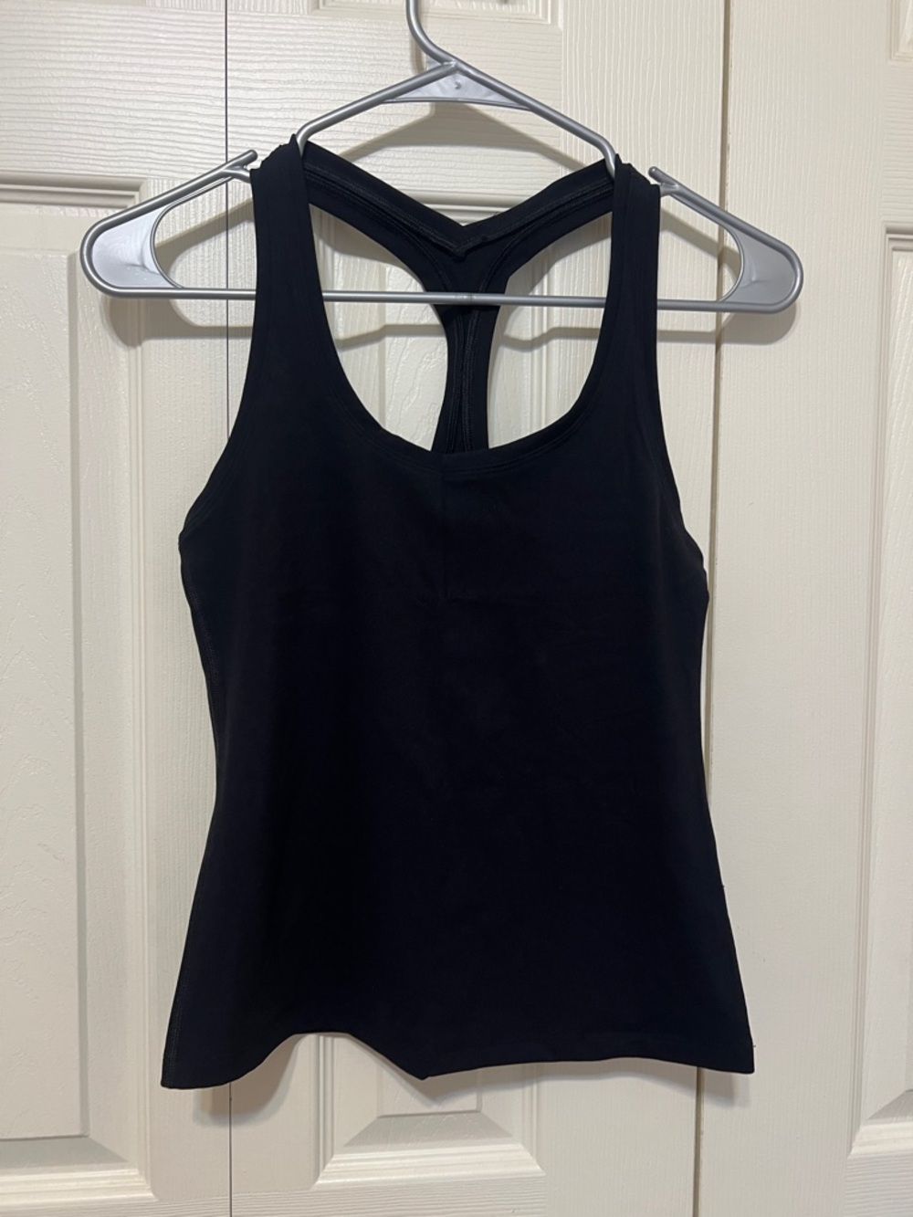 Exercere Black Racerback Performance Tank Top